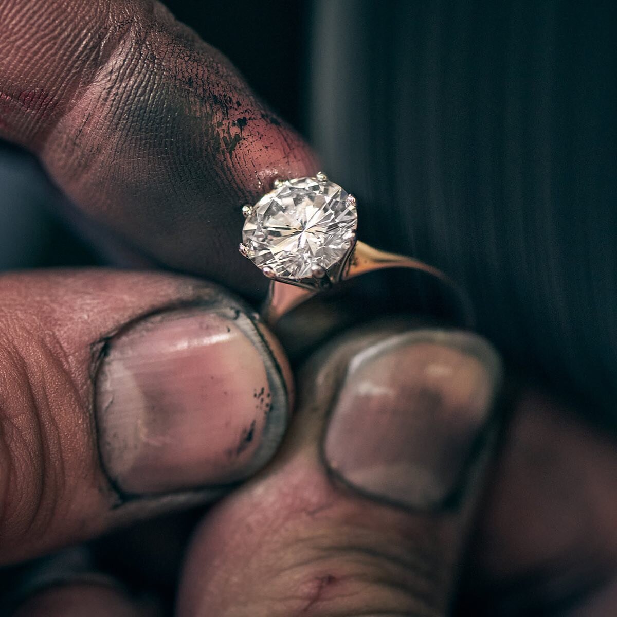 Last shoot before Christmas was a few hours in at #bellandbrunt jewellers to create some manufacturing and staff pics. That &lsquo;rock&rsquo; getting a polish by James was something to behold.. I call that shot &lsquo;Beauty and the Beast!&rsquo; Ca