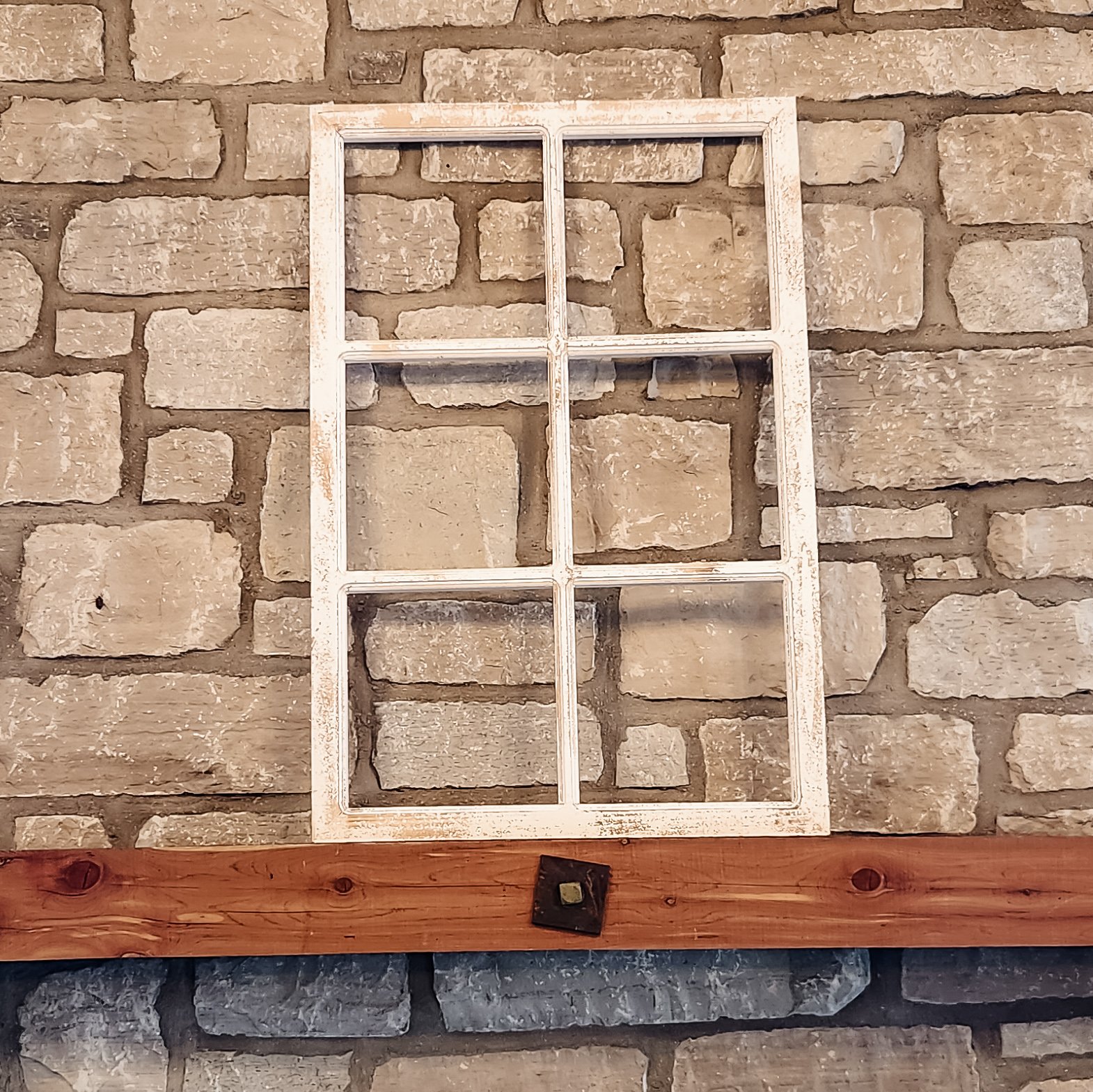 White Wood Window (no glass)