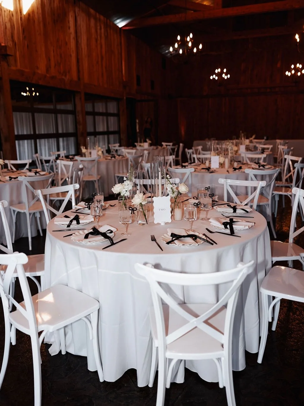 A little black bow moment.✨ It&rsquo;s giving timeless romance.🤍🖤

👉 Wedding Day Vendors👈
Wedding Photographer: @abbyjeanphoto
Wedding Venue: @hauevalley
Wedding Planner: @jackiemanneevents
Officiant: @yourweddingwishlist
Videographer: @toastwedd