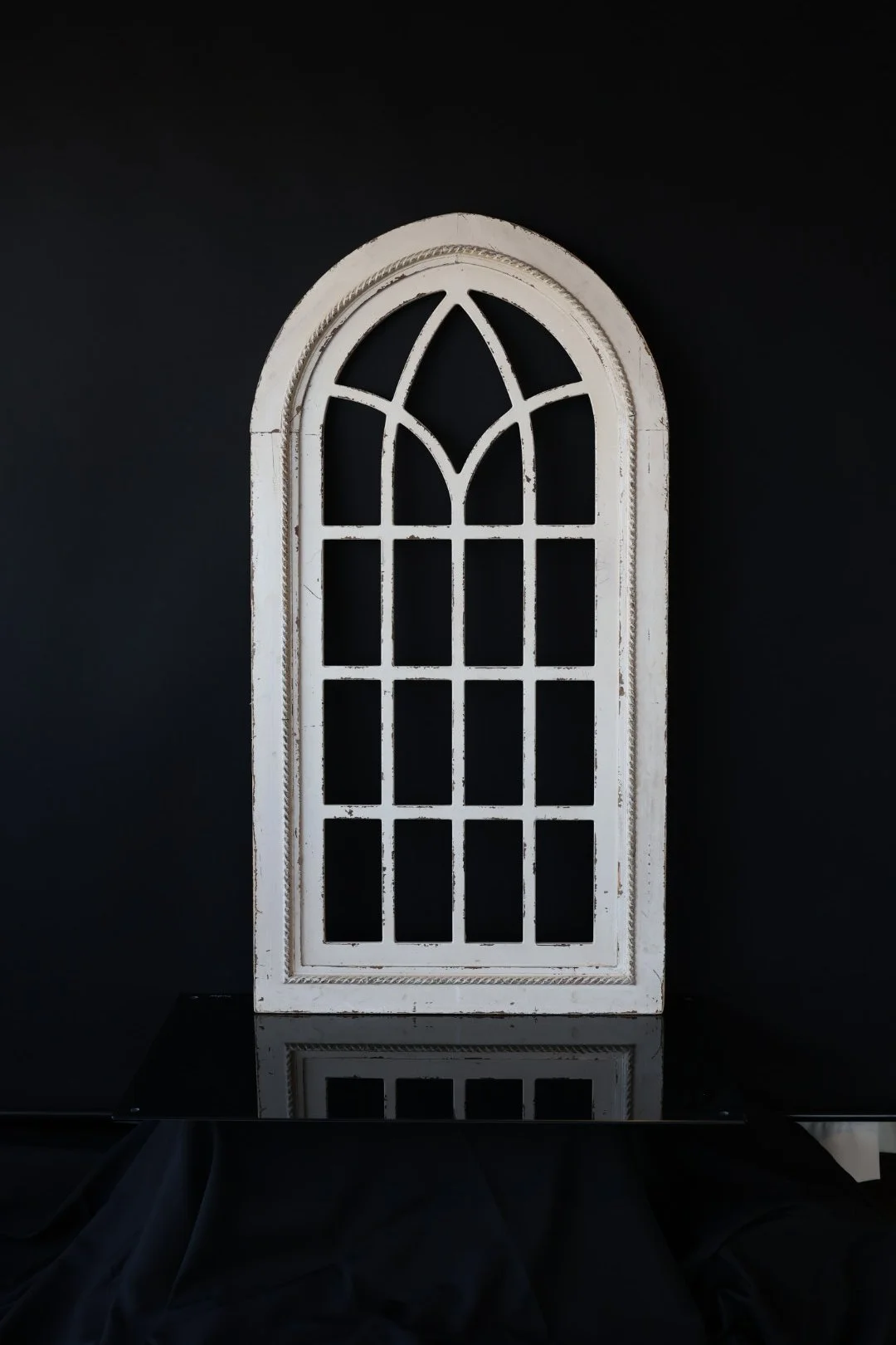 Large White Arch Window