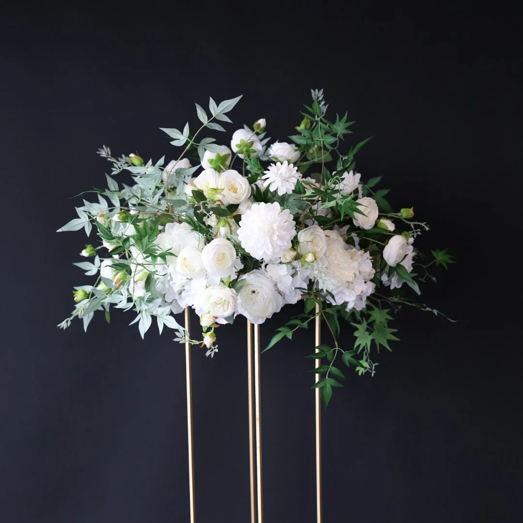 Stand Alone Floral - White and Green