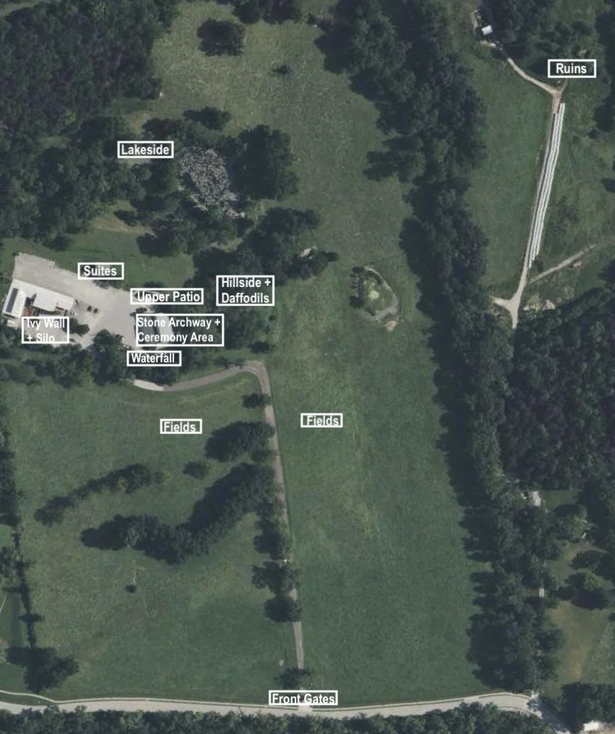 Haue Valley wedding photo location map