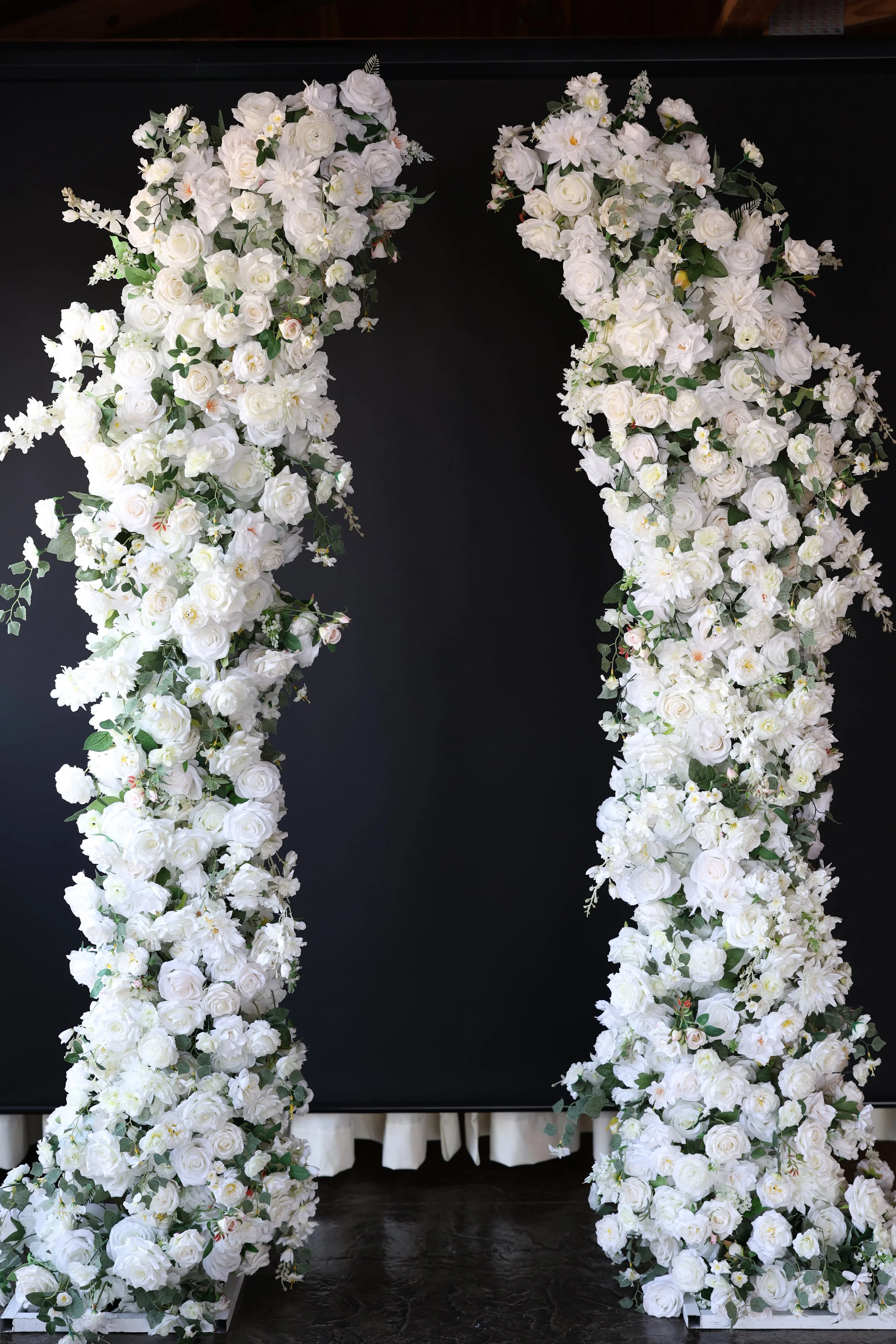 Split Floral Arch