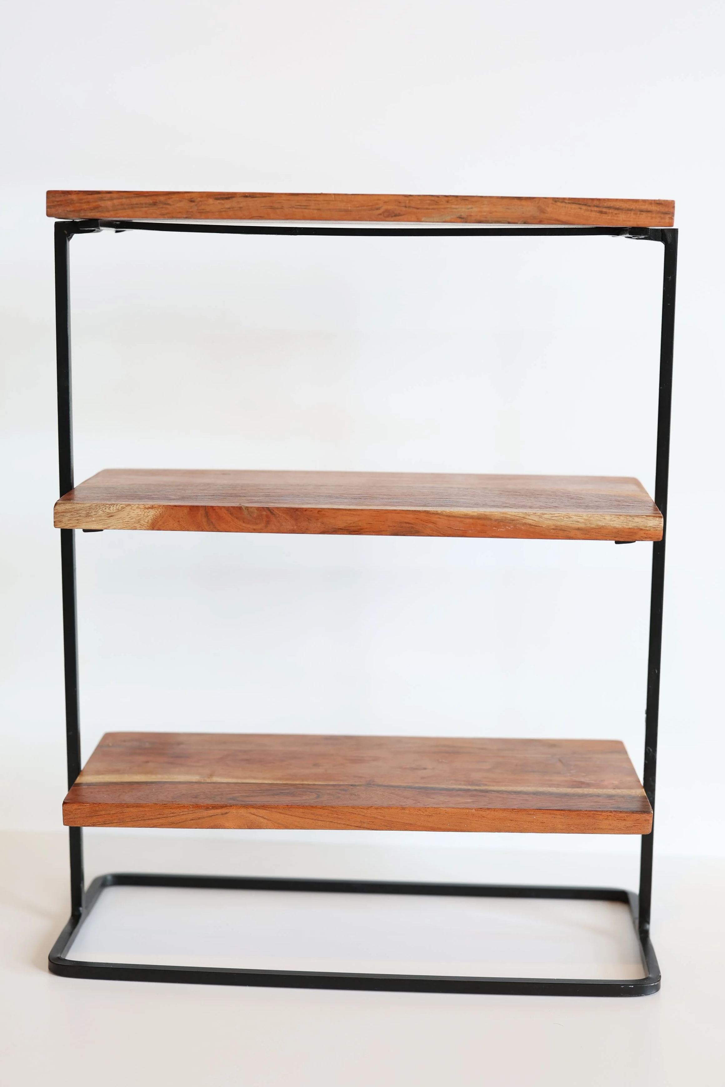 Wood/Black 3 Tier Dessert Stands