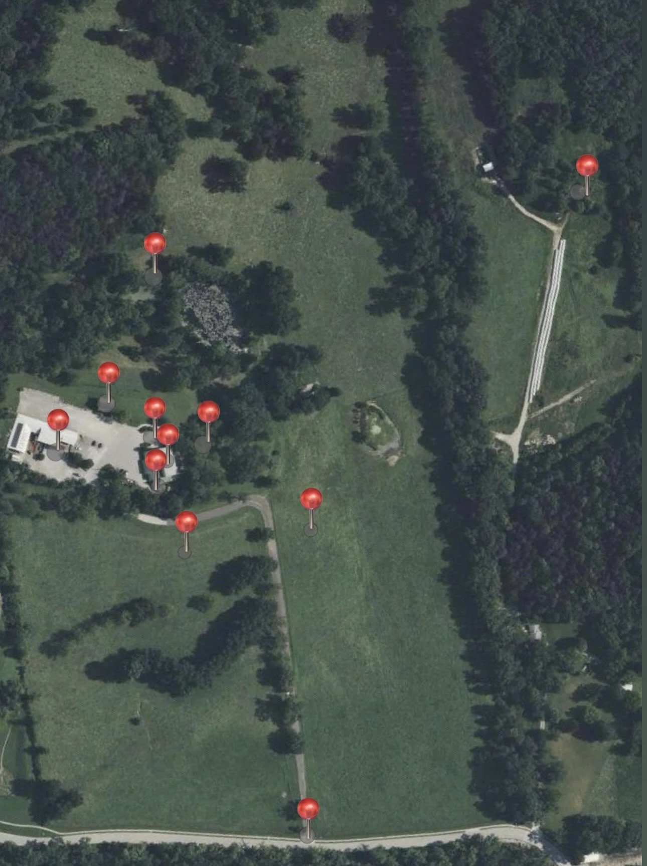 Haue Valley Picture Locations Map