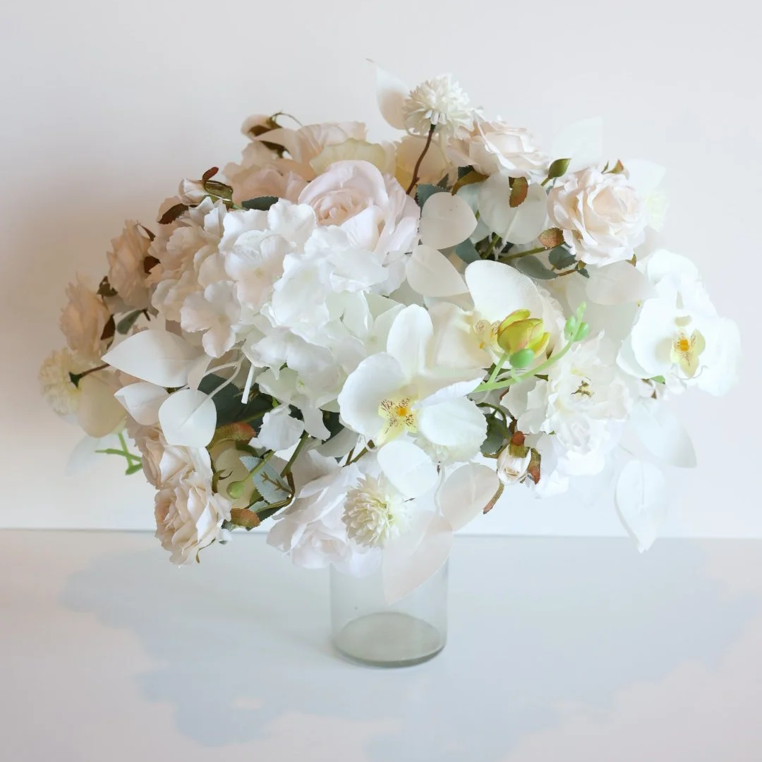 Stand Alone - Small White and Green Floral