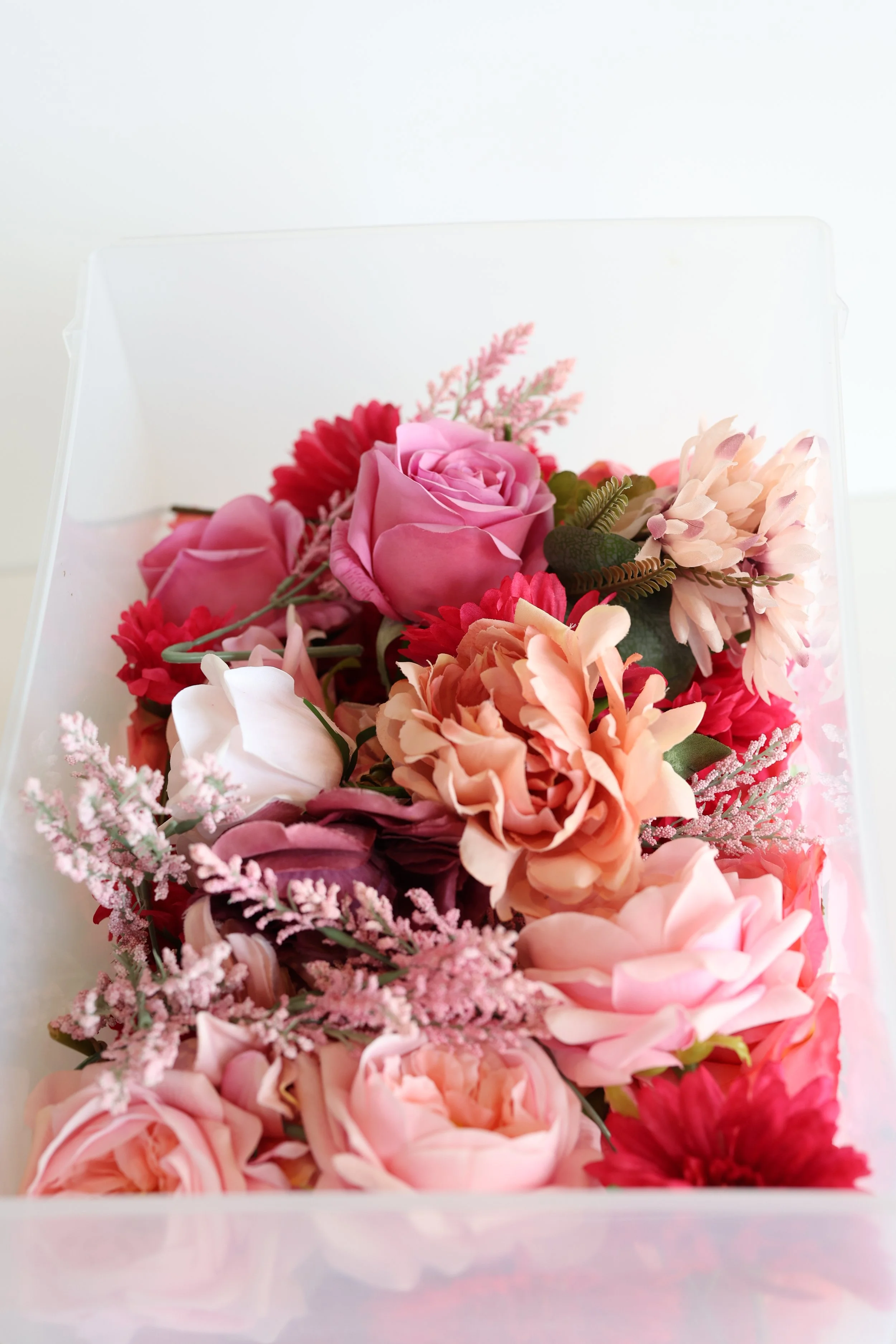 Mixed Bright Pink Flowers