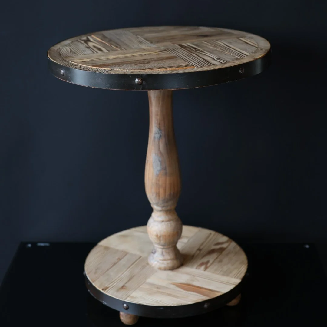Round Wooden Table