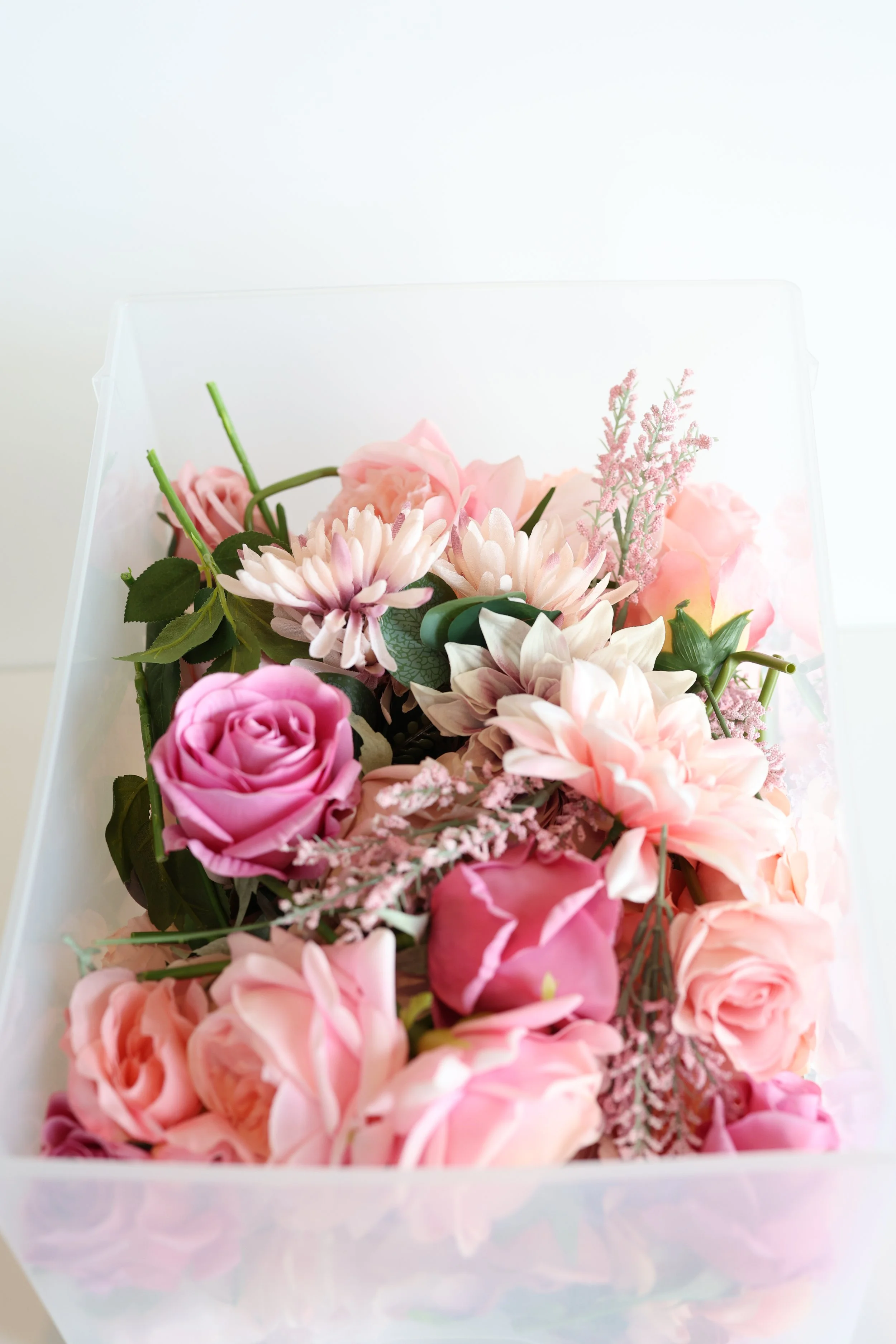 Mixed Pale Pink Flowers