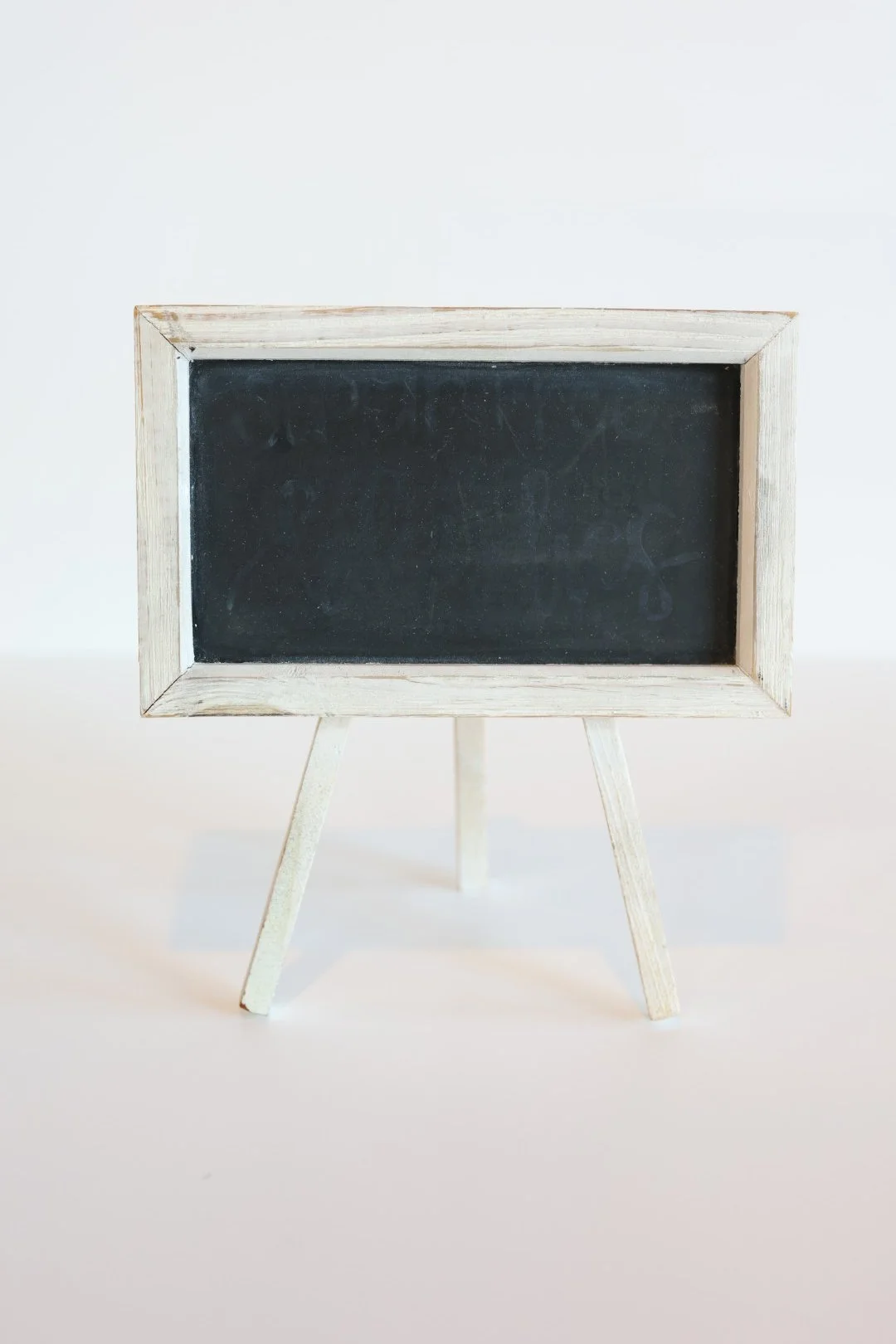 Wood Chalkboard Tripods
