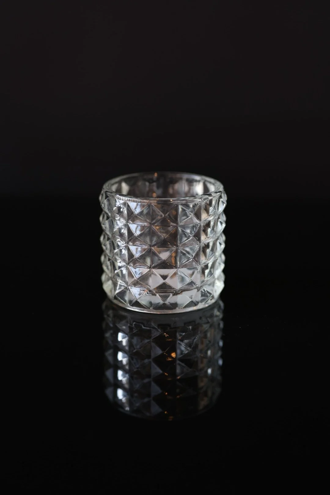 Crystal Cut Tealight Holder