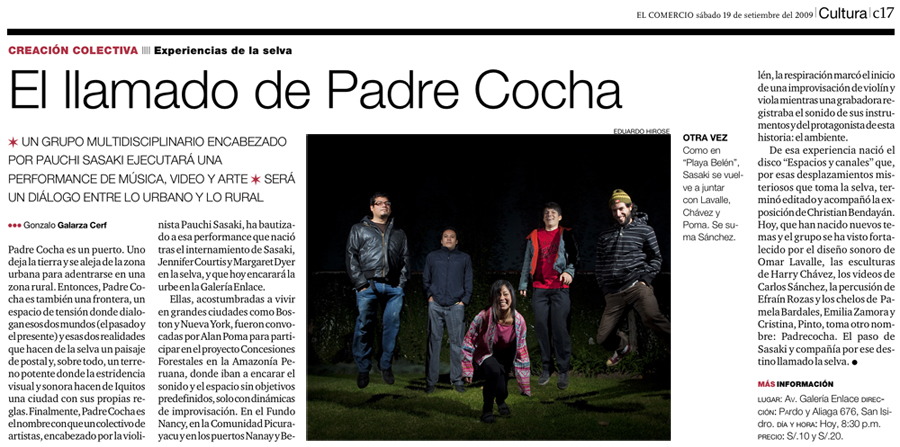 The Call of Padre Cocha