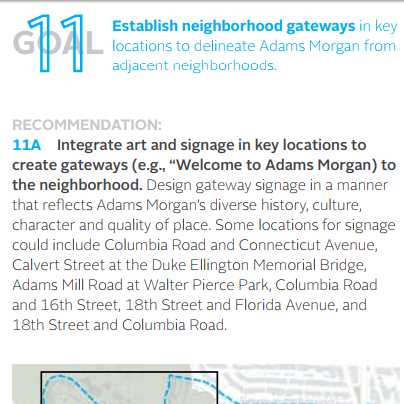 Adams Morgan Partnership BID (AMPBID) Gateway Beautification Project -- Kick Off Meeting