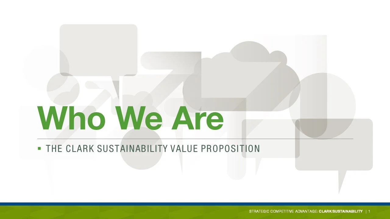 Sustainability at Clark Construction 