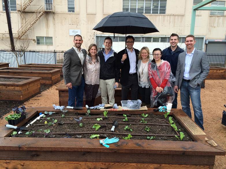 Elias Bahar, Emily Hentry, Brian Smith, Justin Goertz, Anna Proctor, Yixiao Liu, Brad Barton, Jonathan Campbell of the TREC Young Guns.