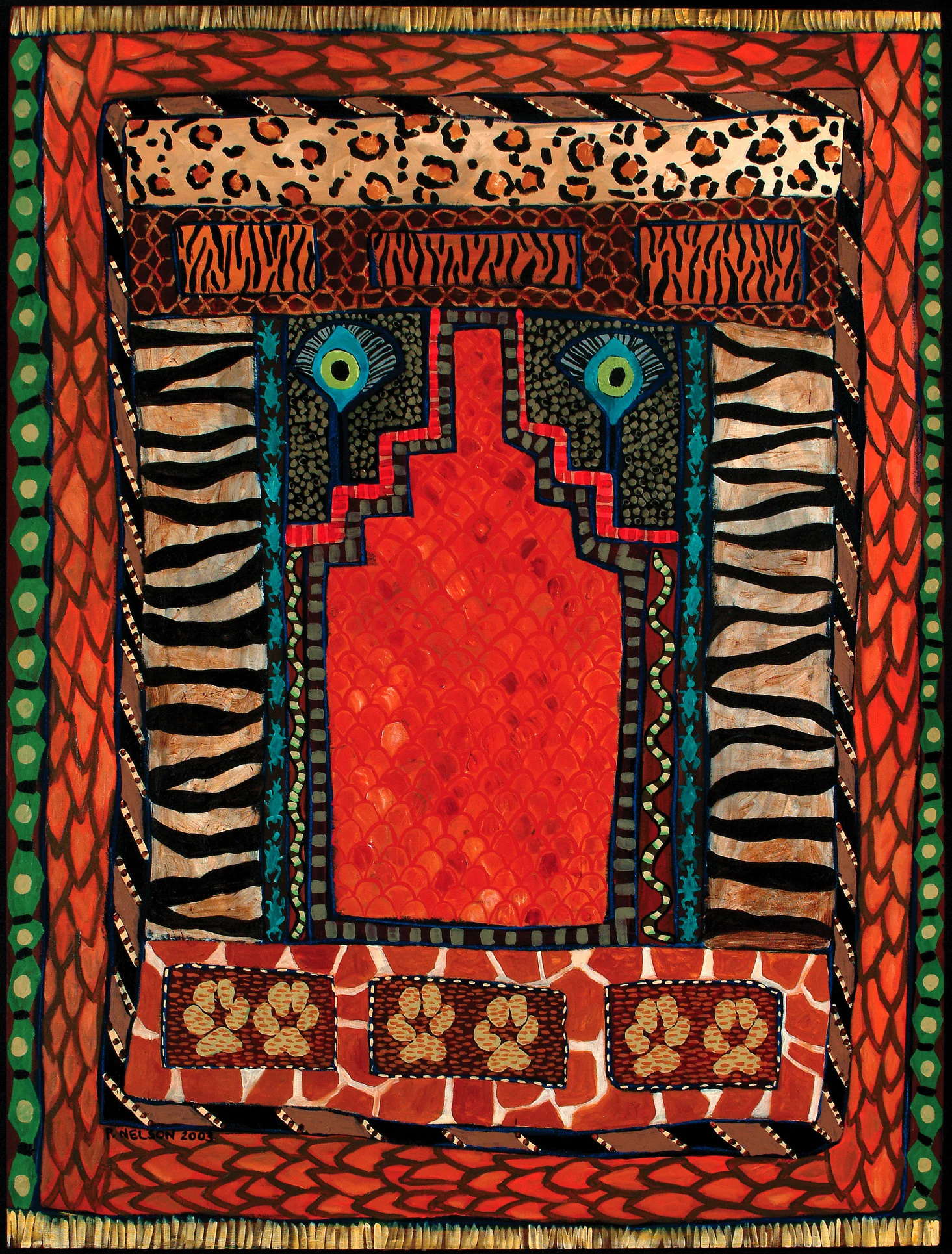 Animal Prayer Rug, copyright (c) Pamela Nelson