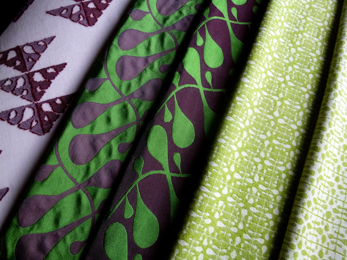 Madras Lace, Silk and Wool