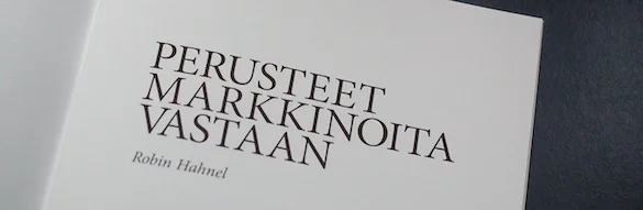 Ekologisesta paikallistaloudesta