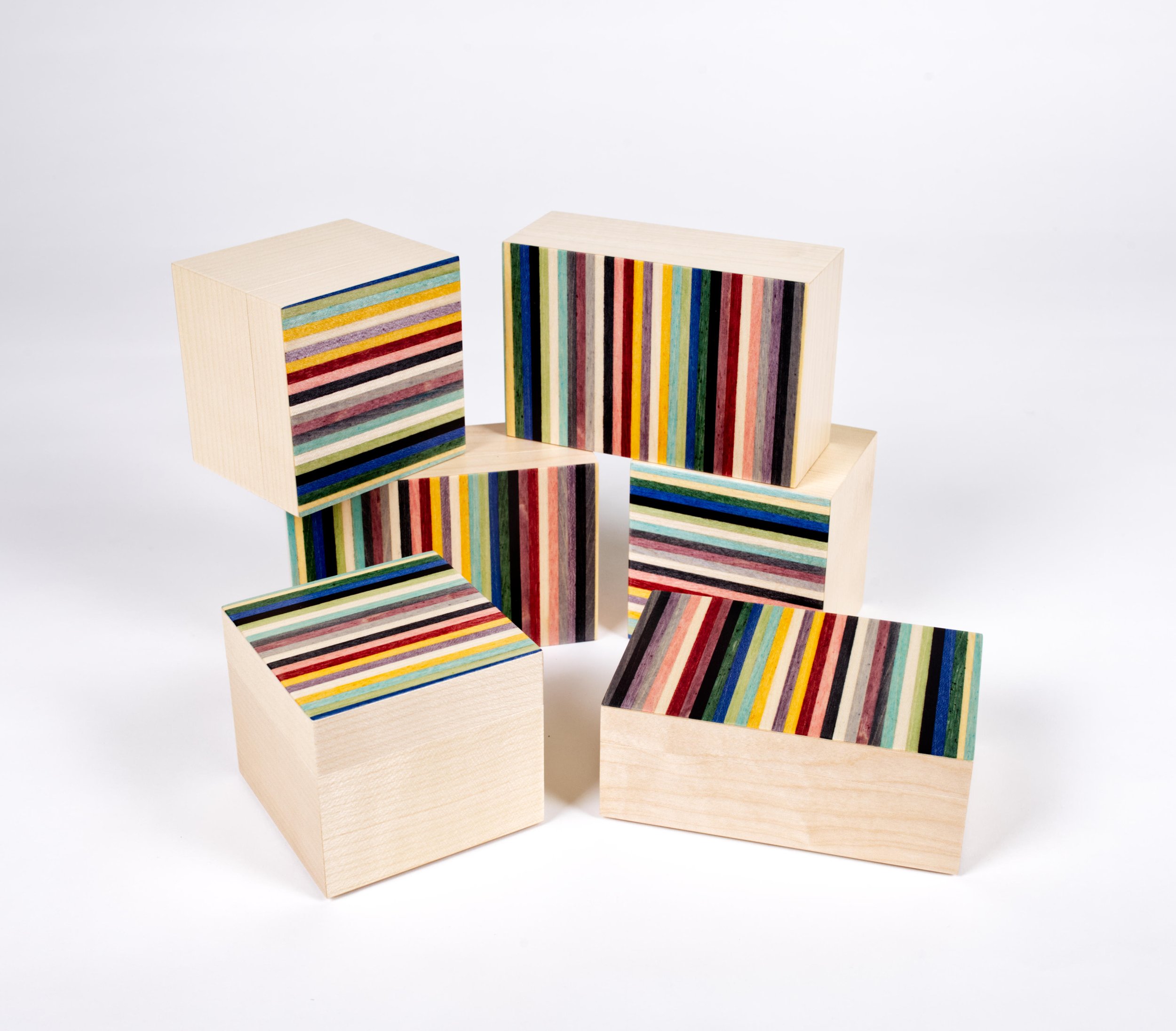 Candy Stripe Boxes
