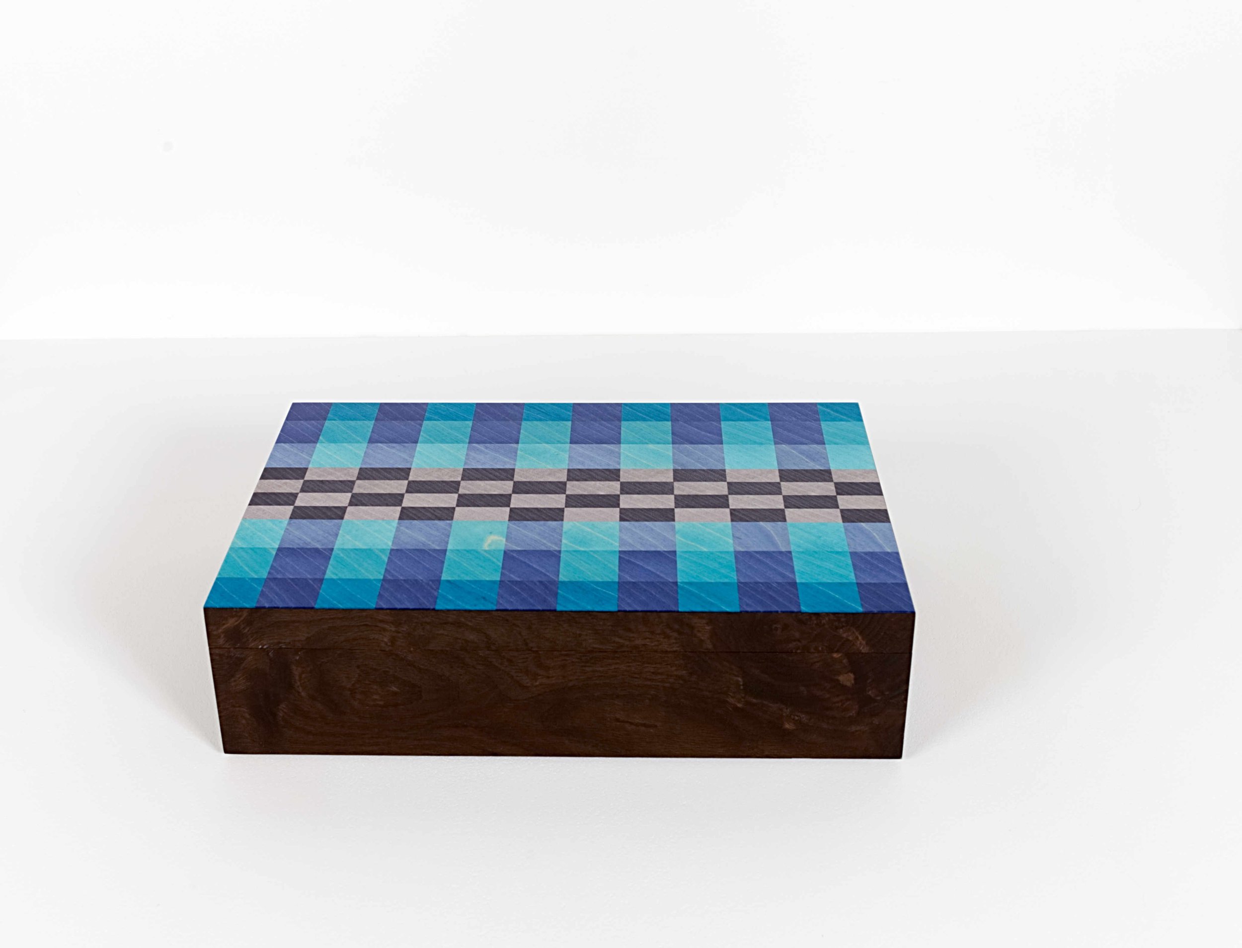 Blue Checker Box