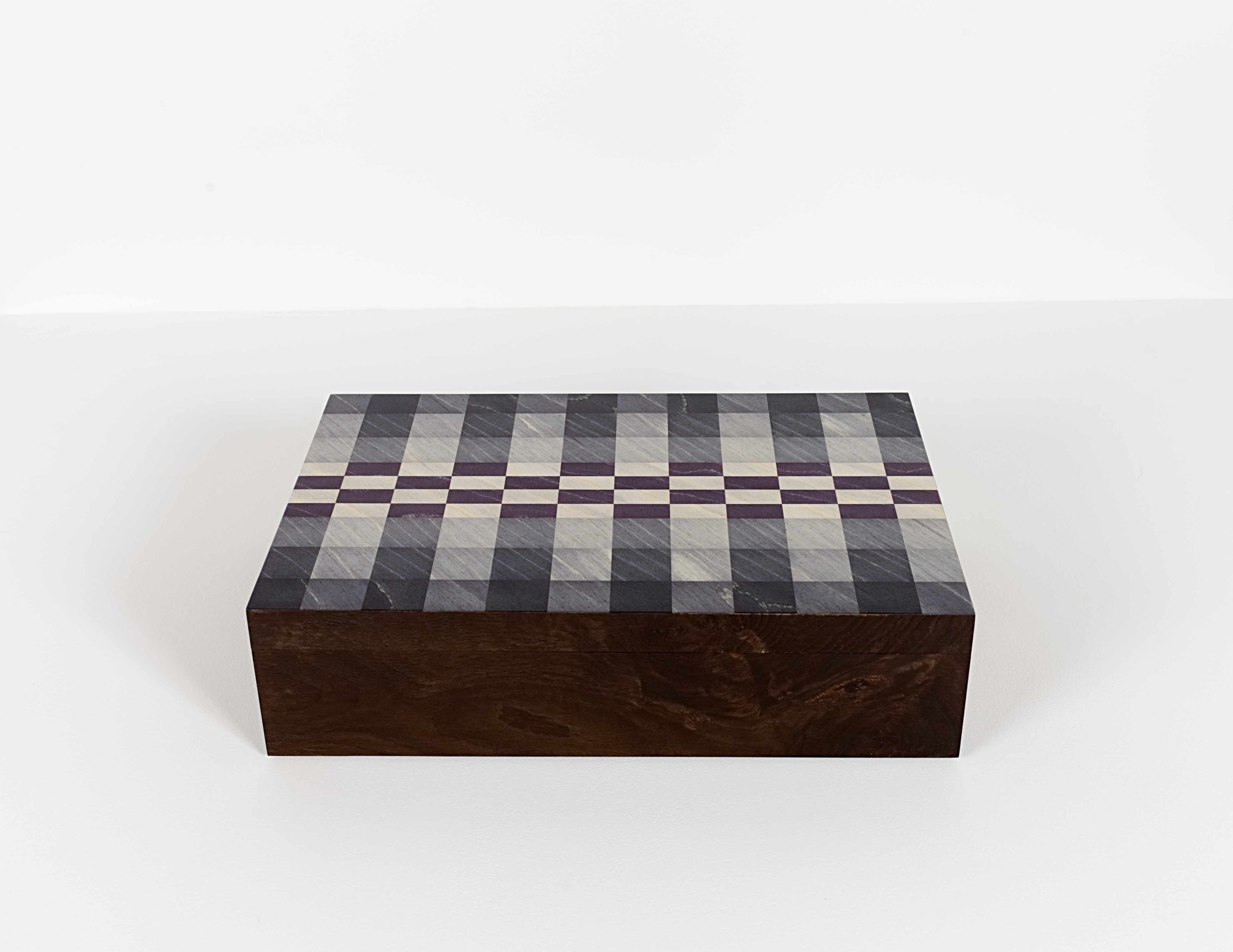 Grey Checker Box