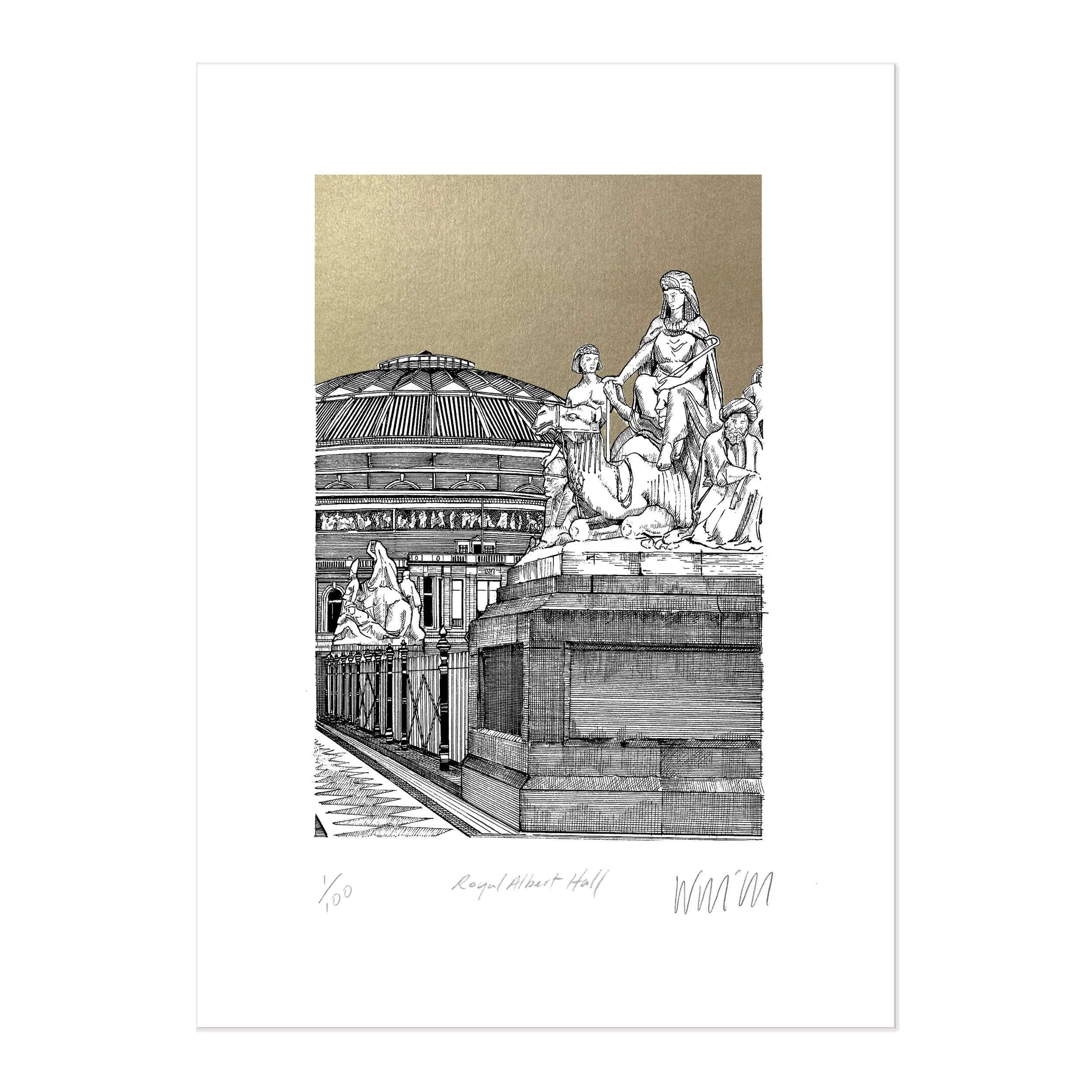 Royal Albert Hall Screen Print Will Clarke.jpg