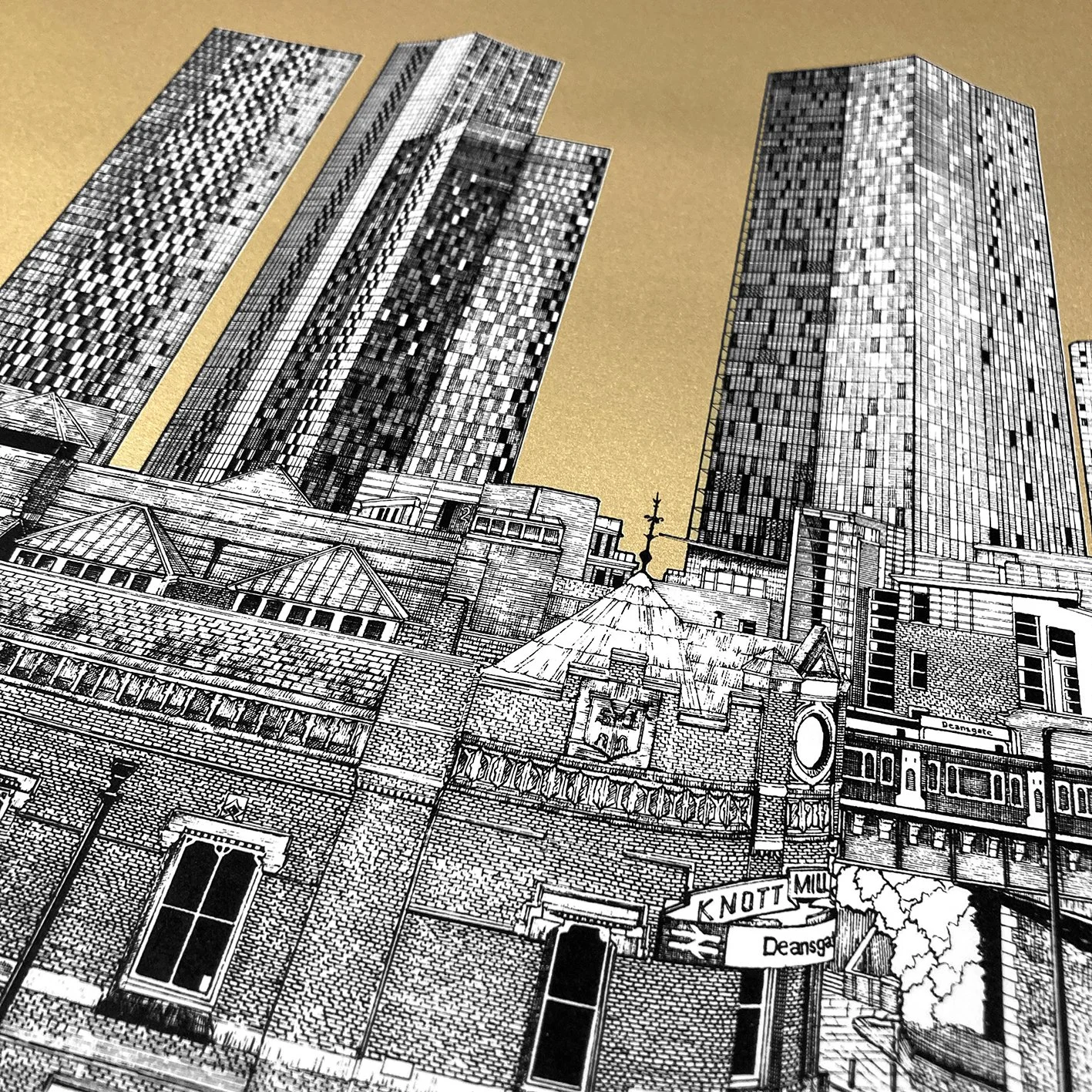 Deansgate Manchester Detail Copper Gold 2025 Will Clarke.jpg