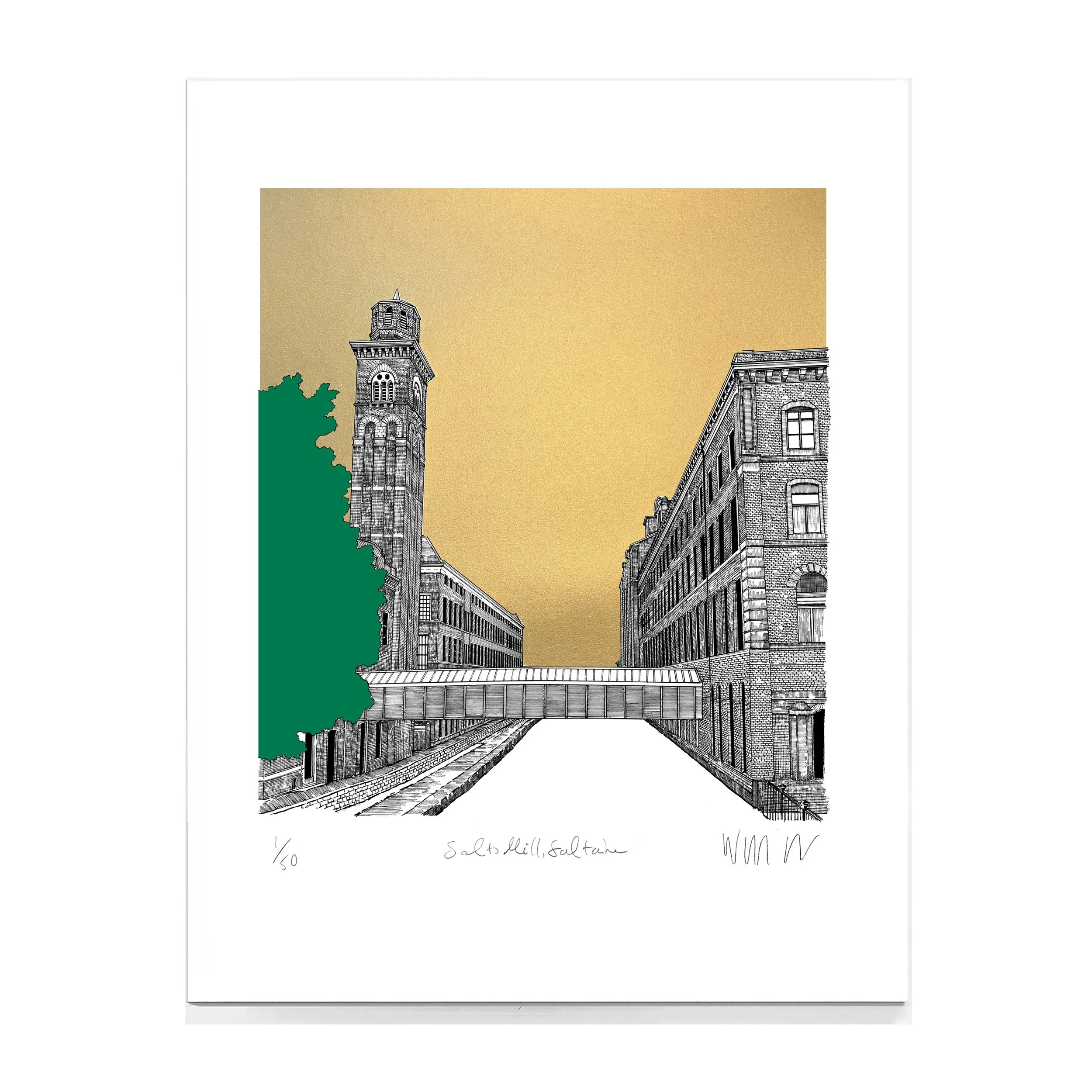 2. Salts Mill Screen Print Will Clarke Unframed Image.jpg