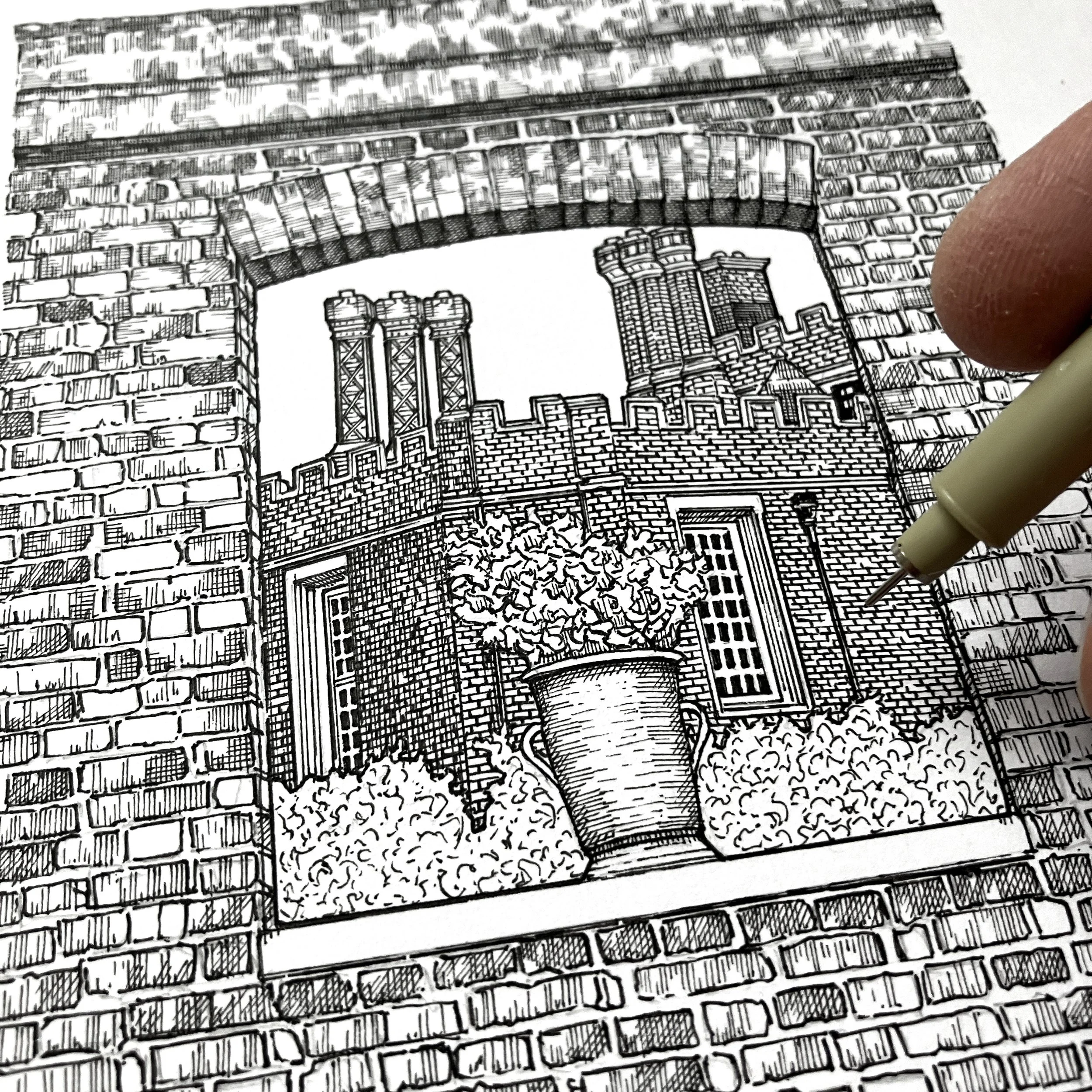 Drawing Hampton Court.jpg