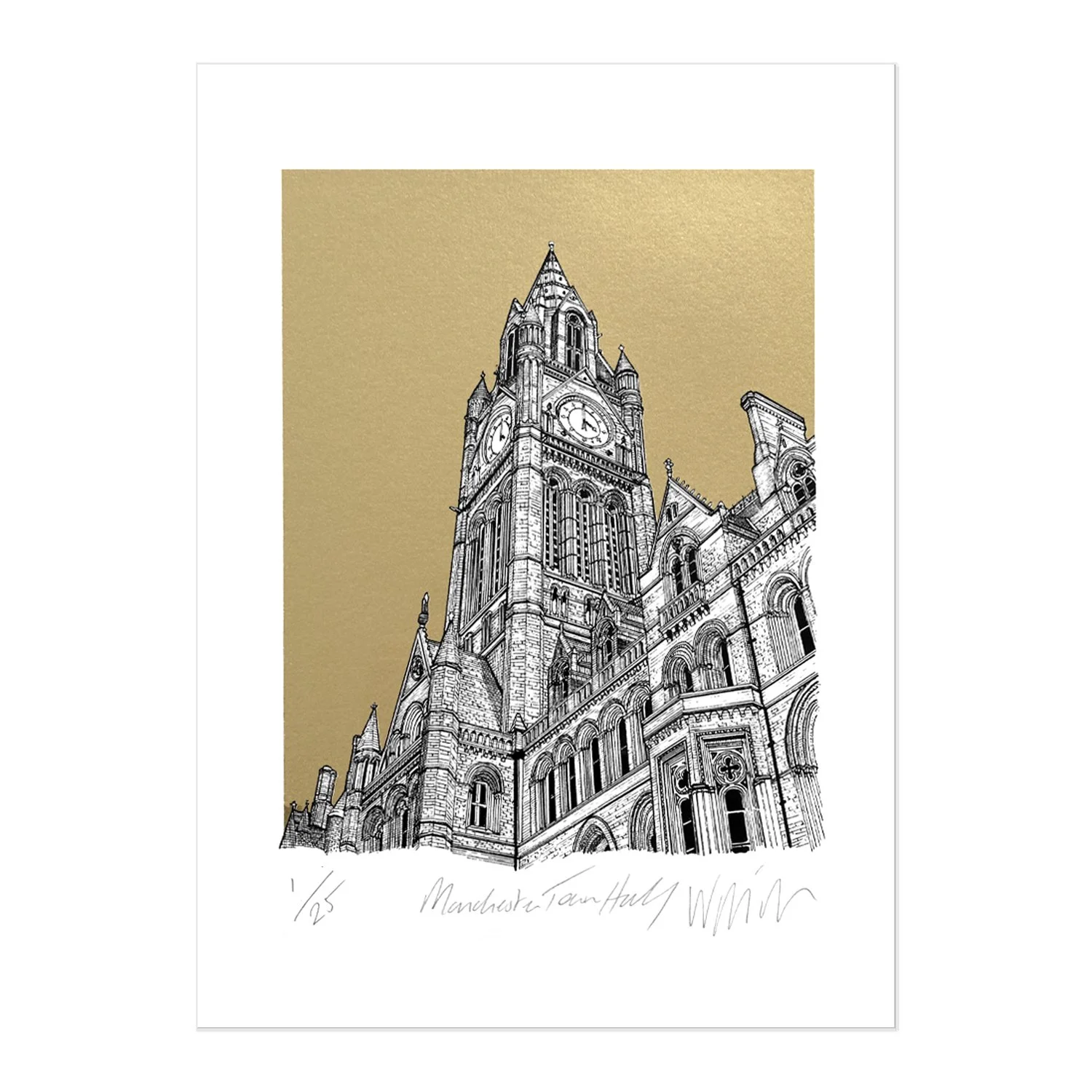 Manchester Town Hall Unframed Image.jpg