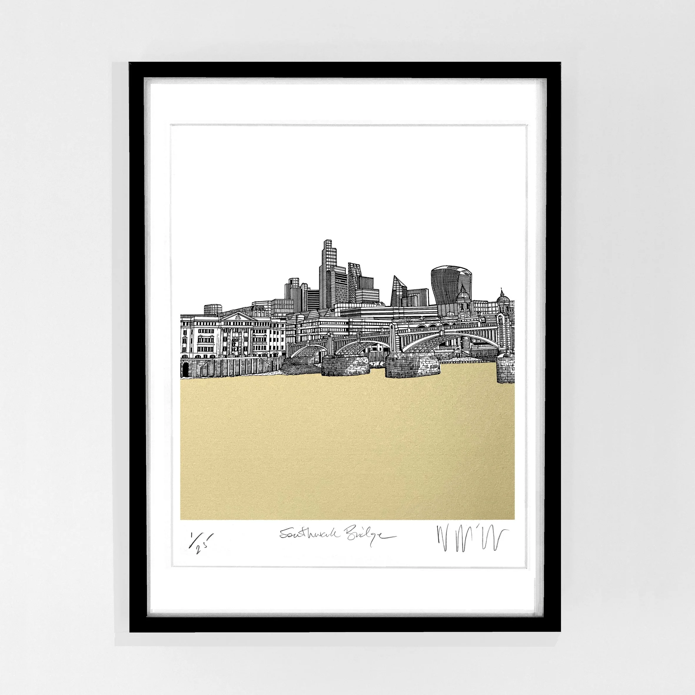 Southwark Bridge Framed Image.jpg