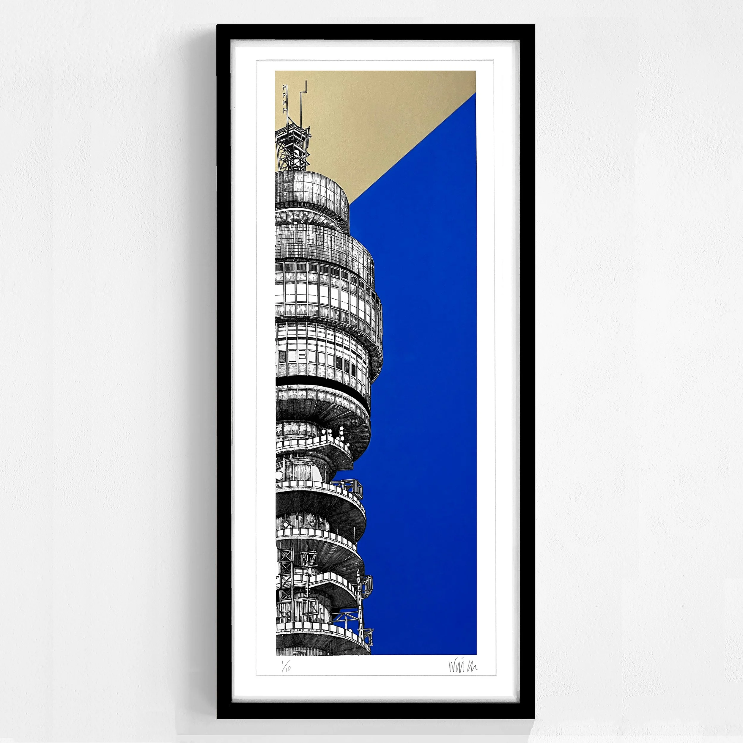 BT Tower, London Will Clarke Framed.jpg