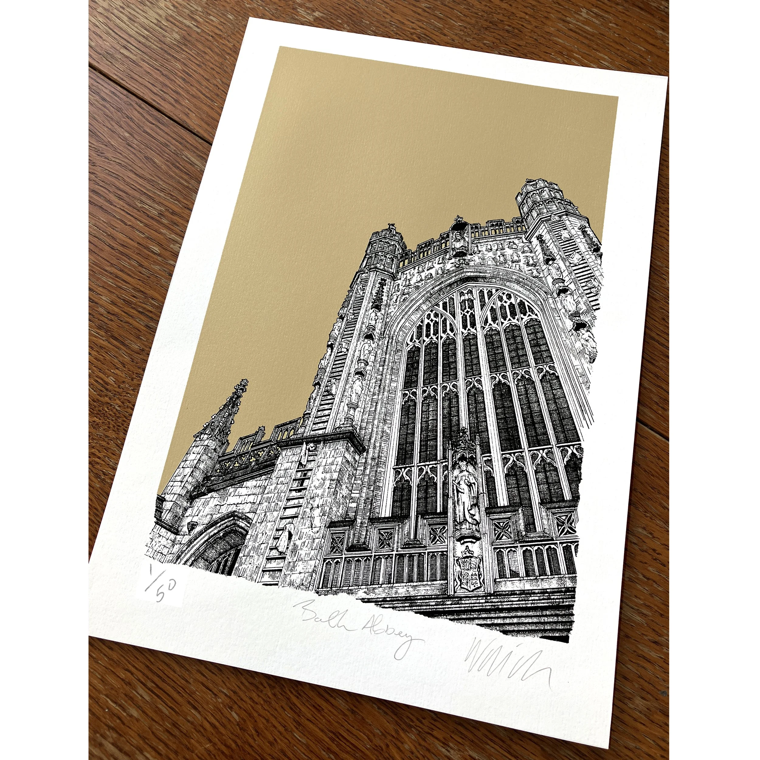 Bath Abbey Copper Gold Side On Will Clarke.jpg