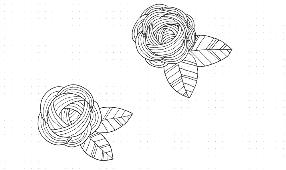 hand drawn pattern