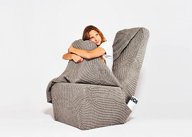 Just right for post-dinner food coma. Brilliant design, Aga Brzostek !