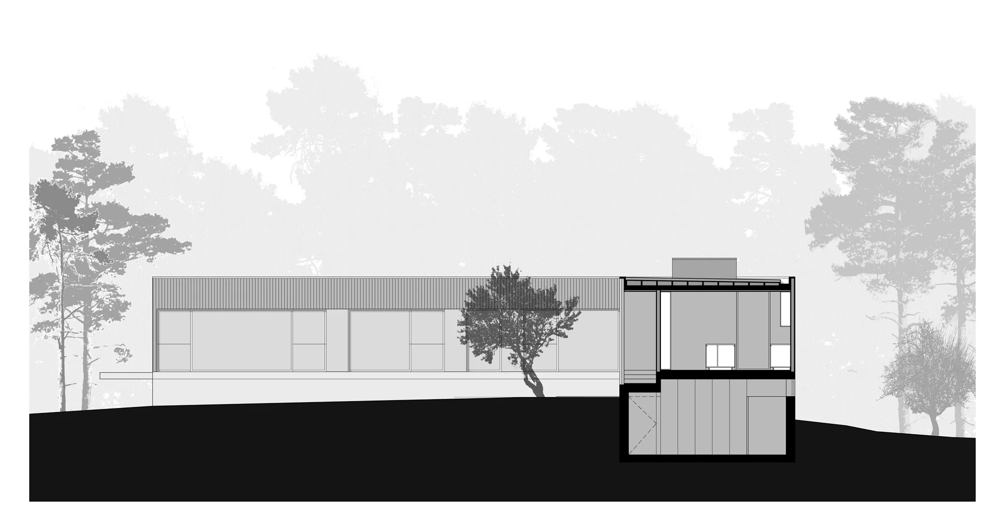  Habitação Unifamiliar  Herdade da Aroeira | Almada  Projecto 2005_2009 | Obra 2009_2011  © ColectivArquitectura 2011  © FG+SG fotografia de arquitectura 2011 