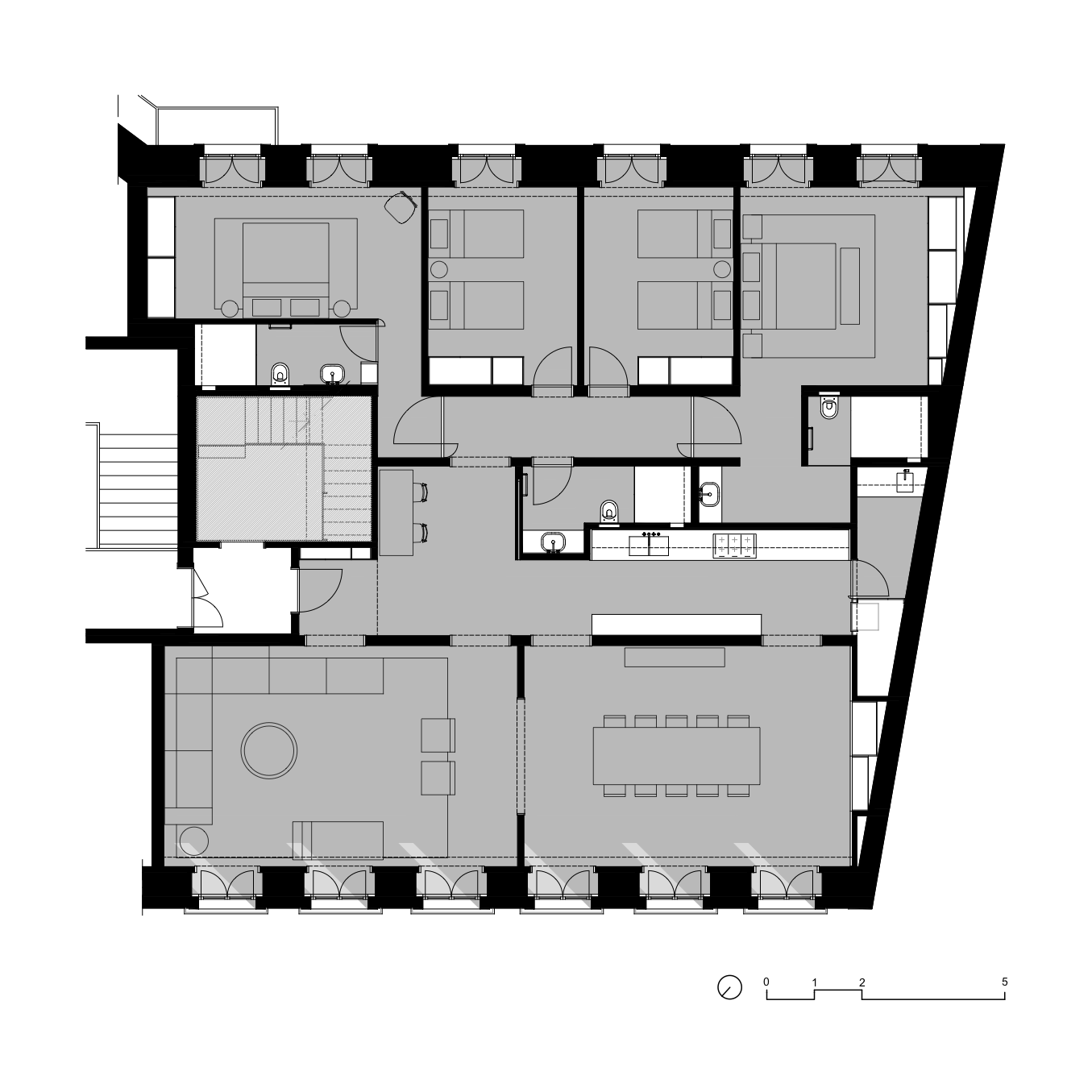  Remodelação apartamento  Lisboa  Projecto 2017_2018 | Obra 2018_2019  © ColectivArquitectura 2019  © FG+SG fotografia de arquitectura 2019 