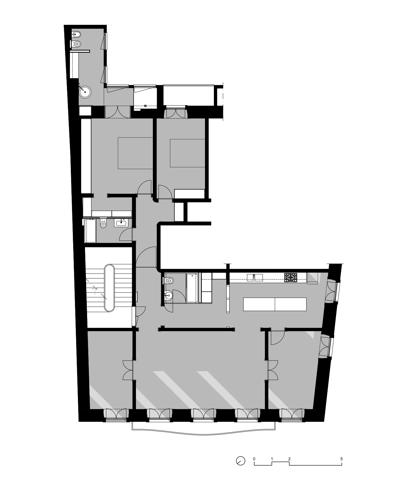  Remodelação apartamento  Lisboa  Projecto 2014_2015 | Obra 2015  © ColectivArquitectura 2015 