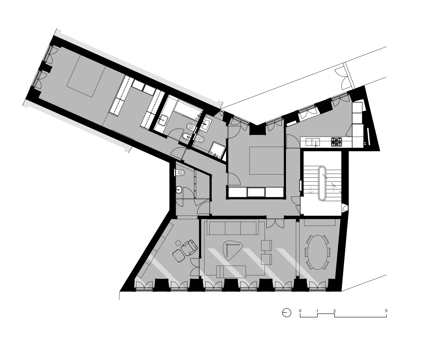  Remodelação apartamento  Lisboa  Projecto 2016 | Obra 2016_2017  © ColectivArquitectura 2017  © Paulo Benjamim Photography 2017 