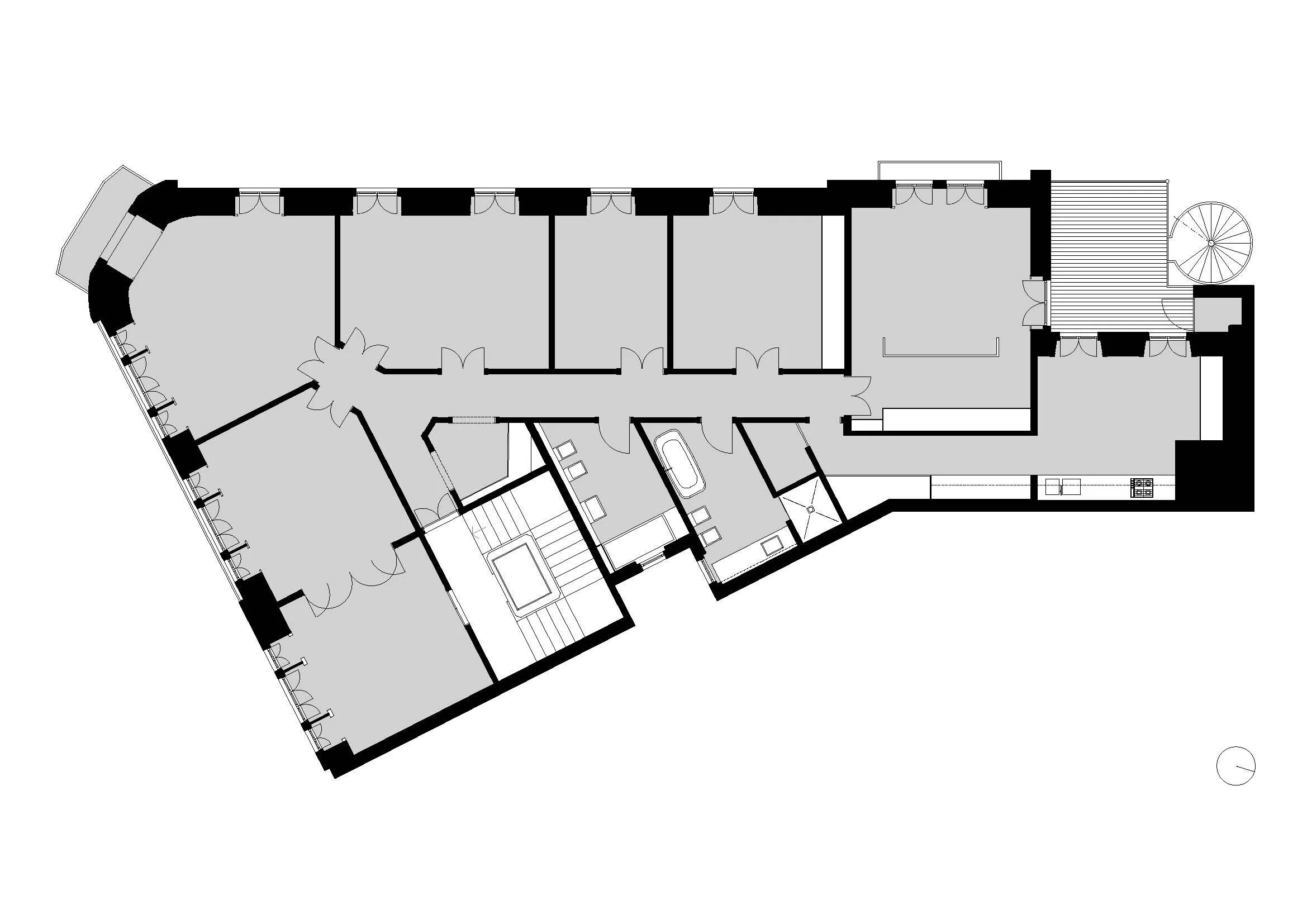  Remodelação apartamento  Av. Duque de Loulé | Lisboa  Projecto 2010_2011 | Obra 2011  © ColectivArquitectura 2011 