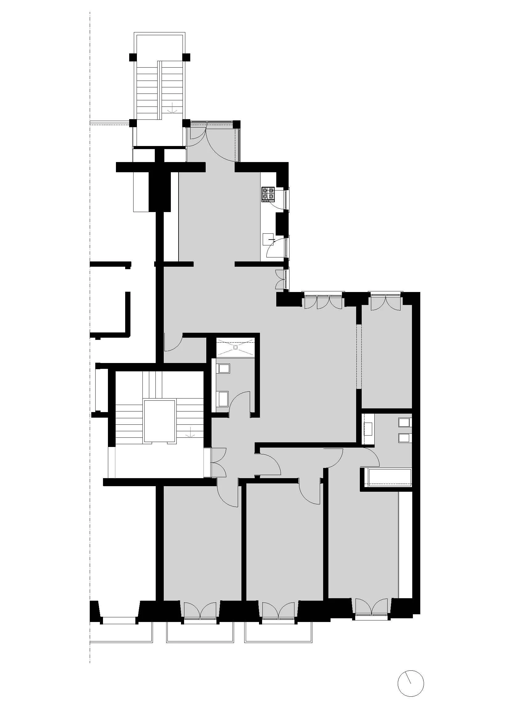  Remodelação apartamento  Praça de Londres | Lisboa  Projecto 2010_2011 | Obra 2011  © ColectivArquitectura 2011 