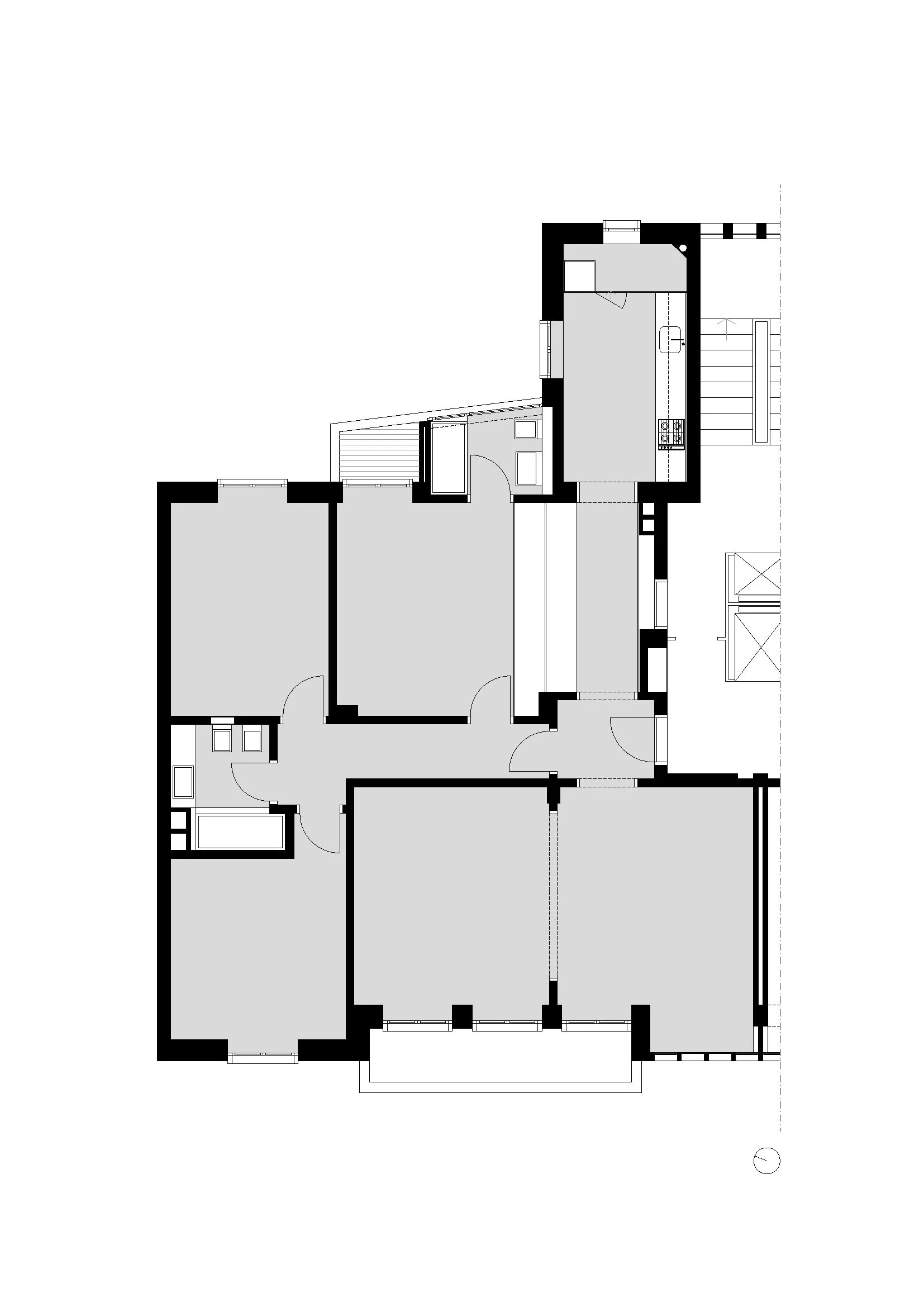  Remodelação apartamento  Av. de Roma | Lisboa  Projecto 2008 | Obra 2008  © ColectivArquitectura 2008  © Nuno Pereira 2008 