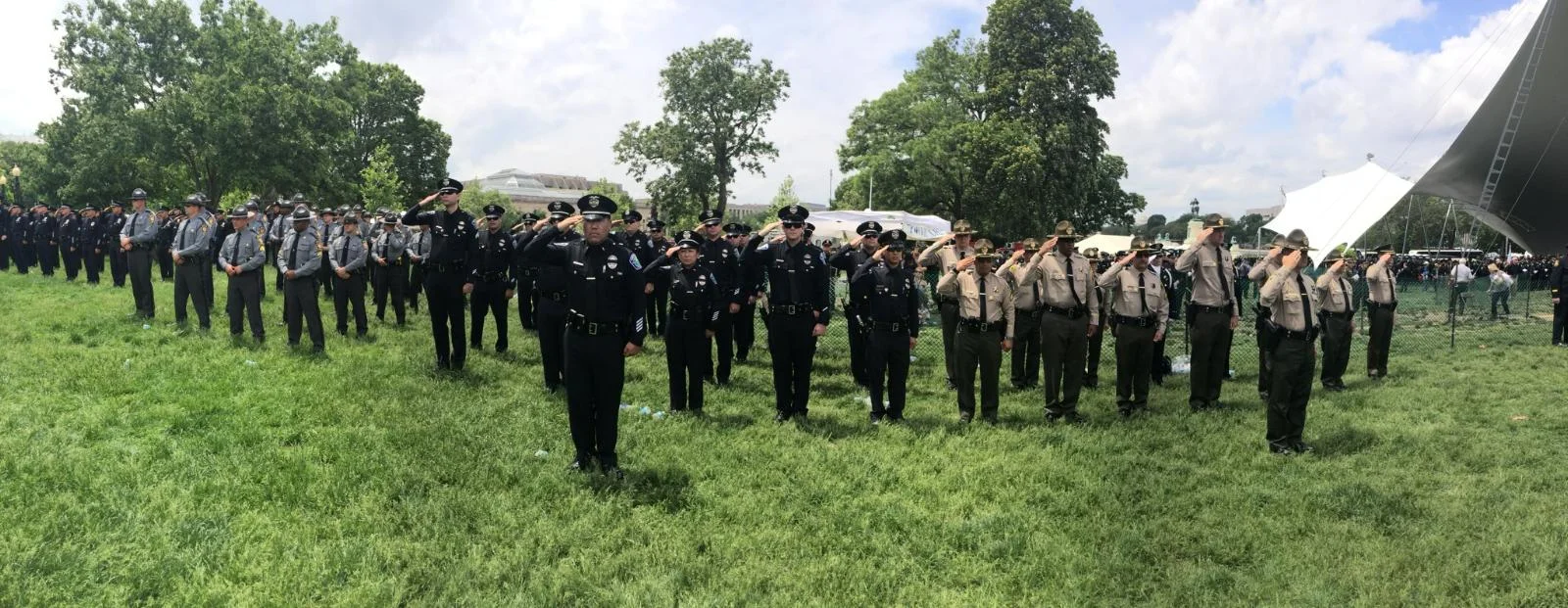 HPD in front of the US Capitol, May 2014