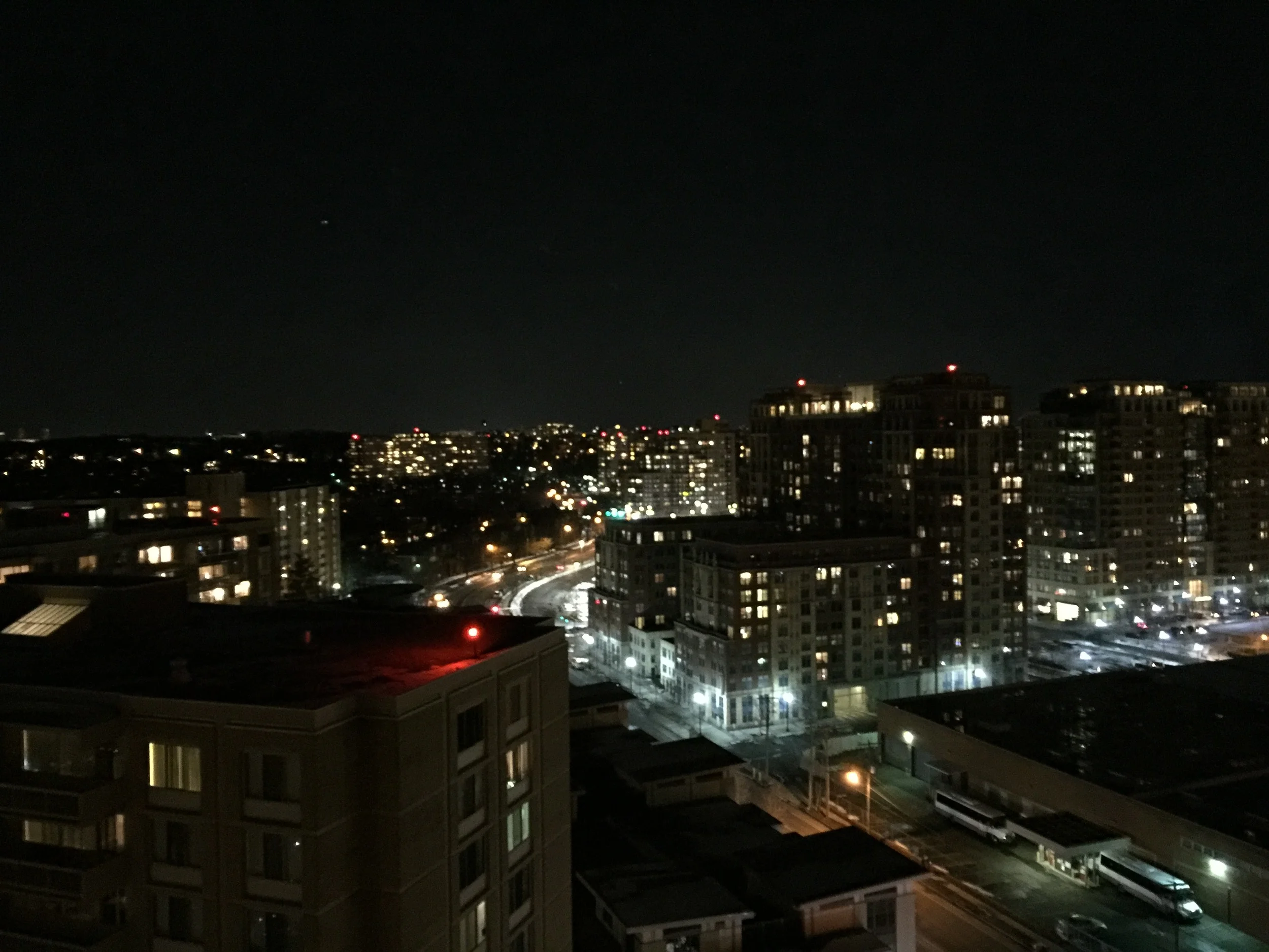 View from my hotel