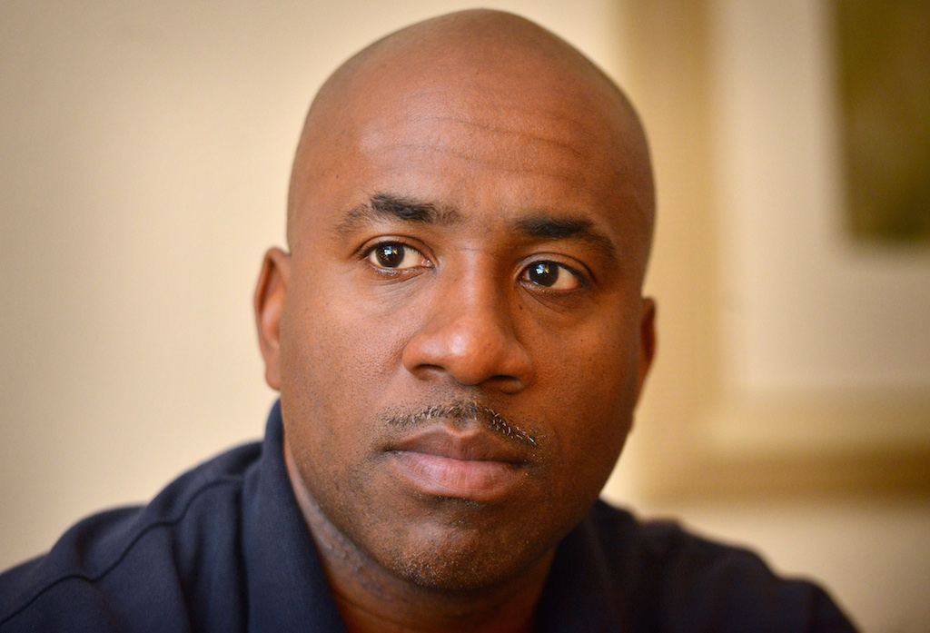 Robbie Williams, a sergeant with the Hawthorne PD, talks about the unimaginable pain of losing a child. Photo: Steven Georges