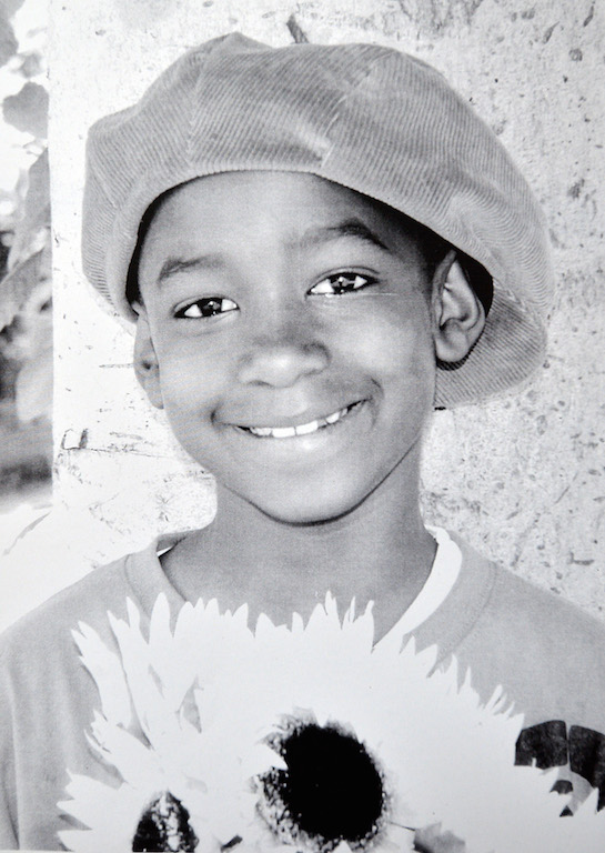 This image of Jordan was made into a version made of Legos that hangs on the wall in the living room of the WIlliams' Fullerton home. Photo courtesy of Williams family.