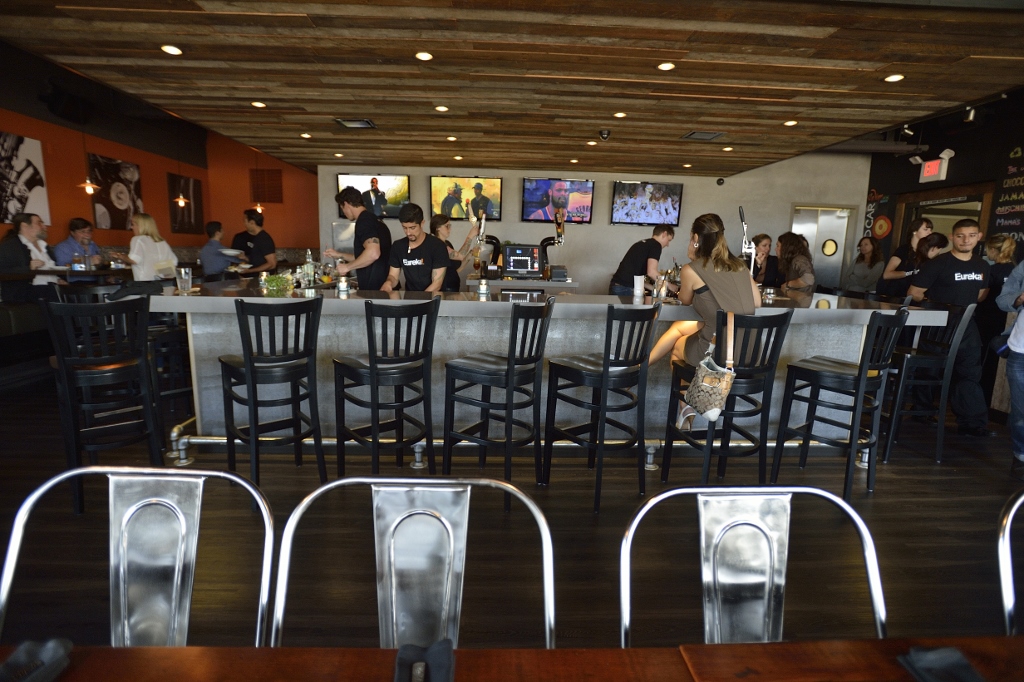 The grand opening VIP party for Eureka! Tasting Kitchen at Hawthorne Municipal Airport on Tuesday, May 14, 2013. (Daily Breeze staff file photo)