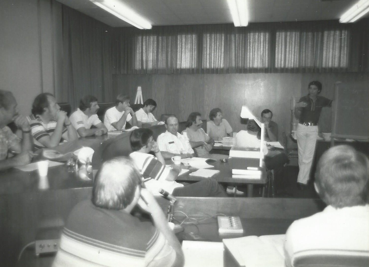 Spainish Class in the old Cty Council Chambers.jpeg