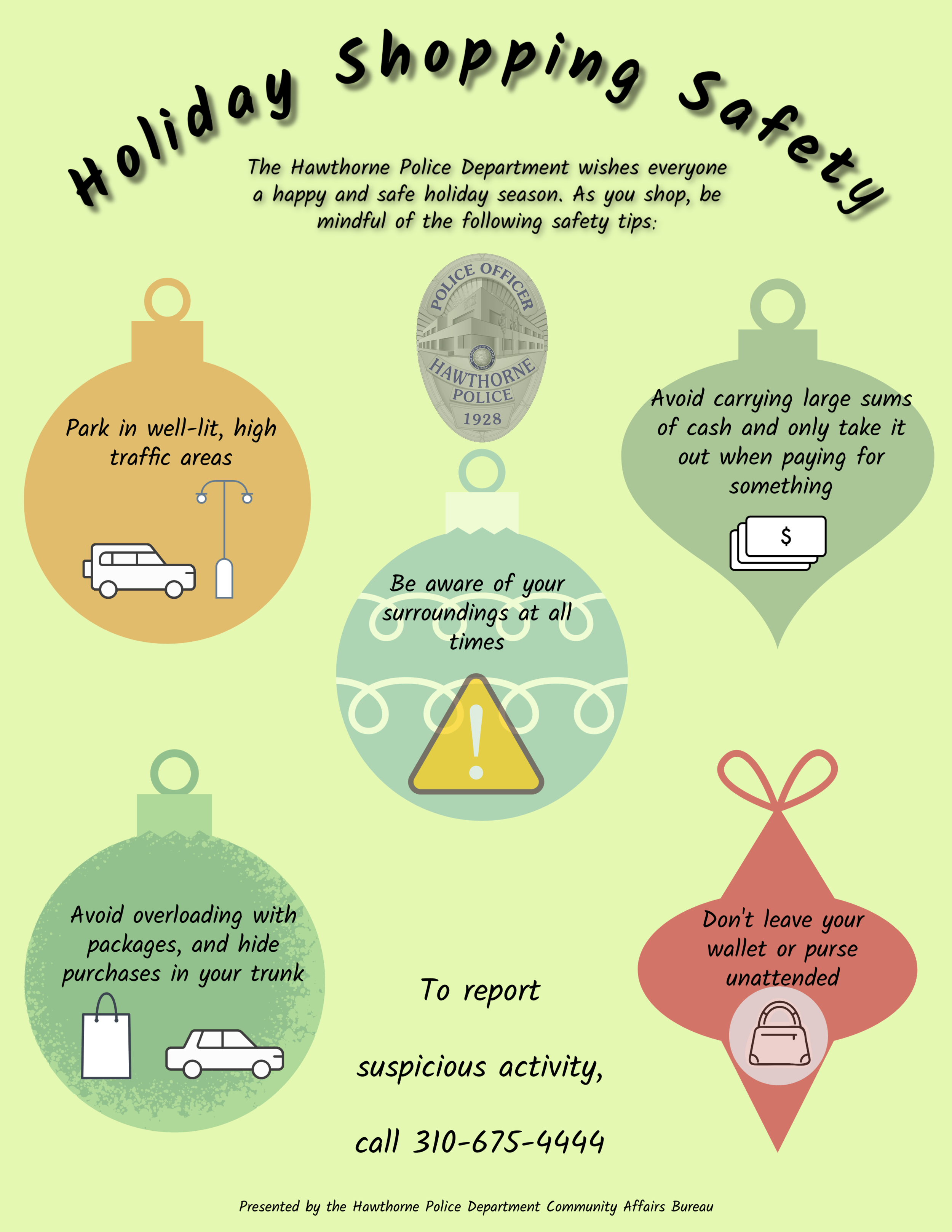Helpful shopping safety tips to keep you protected