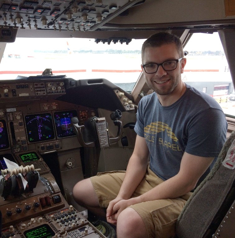 Andrew Ferguson (class of 2000) travels all over the world and works as a Lead Certification Engineer for the KC-46 Wing Aerial Refueling Pod (WARP) for the USAF new aerial refueling tanker and strategic military transport aircraft.